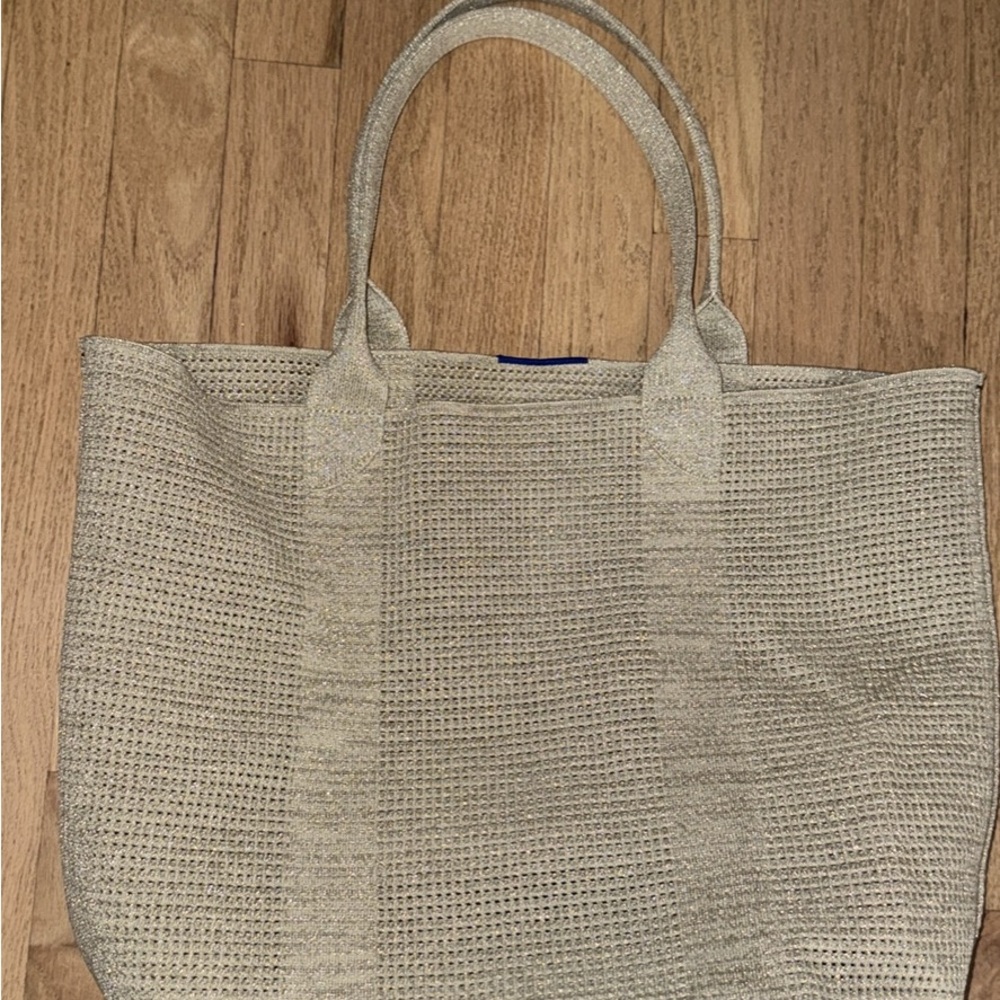 Rothy's Cream Textured Tote Bag